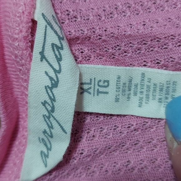 Aeropostale XL pink short sleeve top - Picture 4 of 5